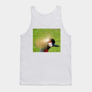 Crowned crane bird Tank Top